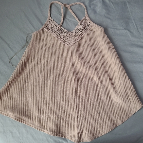 Size S Laced Cream Color Top - Picture 1 of 2